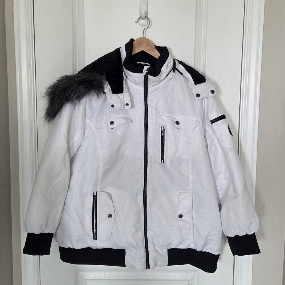 Active Zone Women's Black Bomber Jacket